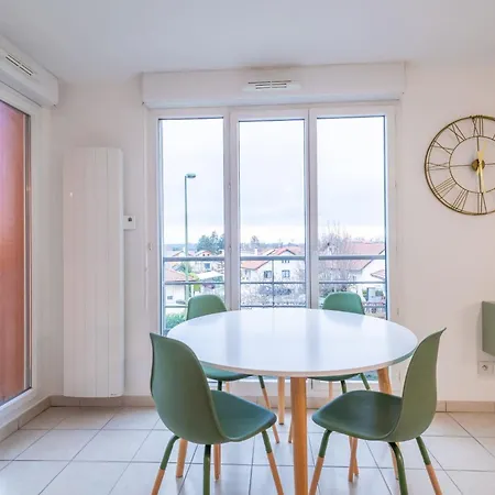 Apartamento M016 Superbe T2 Gare D'annemasse Avec Balcon
